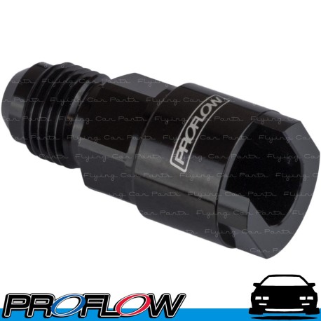 PROFLOW Female 3/8" Quick Connect To Male AN -8 (AN8) Black