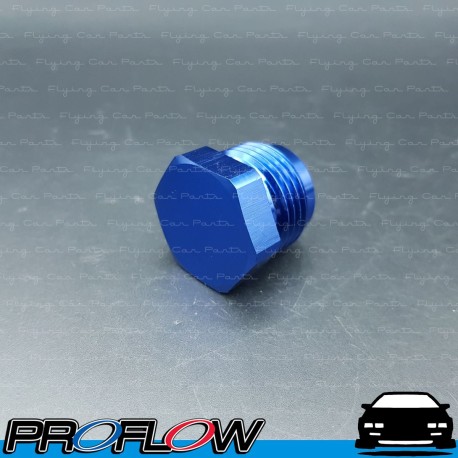 PROFLOW Male AN -12 (12AN) Flare Plug Blue