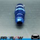 PROFLOW Female 3/8" Quick Connect To Male AN -6 (6AN) Fitting Adapter Blue