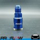 PROFLOW Female 3/8" Quick Connect To Male AN -6 (6AN) Fitting Adapter Blue