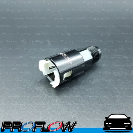 PROFLOW Female 3/8" Quick Connect To Male AN -6 (6AN) Fitting Adapter Black