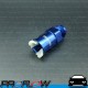 PROFLOW Female 3/8" Quick Connect To Male AN -8 (8AN) Fitting Adaptor Blue