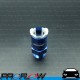 PROFLOW Female 3/8" Quick Connect To Male AN -8 (8AN) Fitting Adaptor Blue