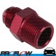 PROFLOW Male AN -3 (3AN) To 1/16" NPT Fitting Adapter Red