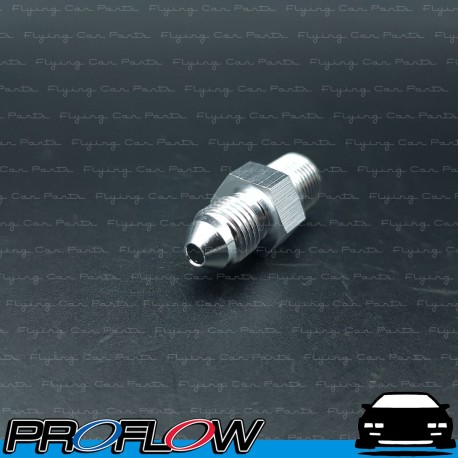 PROFLOW Male AN -3 (3AN) To 1/8" NPT Fitting Adapter Silver