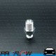 PROFLOW Male AN -3 (3AN) To 1/8" NPT Fitting Adapter Silver