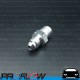 PROFLOW Male AN -4 (4AN) To 1/4" NPT Fitting Adapter Silver