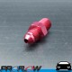 PROFLOW Male AN -4 (4AN) To 1/4" NPT Fitting Adapter Red