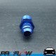 PROFLOW Male AN -6 (6AN) To 3/8" NPT Fitting Adapter Blue