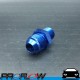 PROFLOW Male AN -8 (8AN) To 3/8" NPT Fitting Adapter Blue