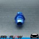 PROFLOW Male AN -8 (8AN) To 3/8" NPT Fitting Adapter Blue