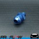 PROFLOW Male AN -8 (8AN) To 1/4" NPT Fitting Adapter Blue