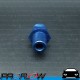 PROFLOW Male AN -8 (8AN) To 1/4" NPT Fitting Adapter Blue