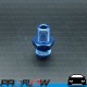 PROFLOW Male AN -8 (8AN) To 1/4" NPT Fitting Adapter Blue