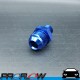 PROFLOW Male AN -10 (10AN) To 3/8" NPT Fitting Adapter Blue