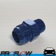 PROFLOW Male AN -16 (16AN) To 3/4"NPT Fitting Adapter Blue