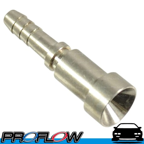 PROFLOW Stainless Steel 74 Degree Concave Seat Crimp Insert Fitting 12mm