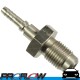 PROFLOW Stainless Steel Male Convex Seat Crimp Fitting Straight M10X1.00mm