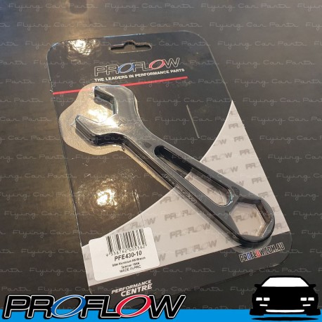 PROFLOW Aluminium Billet Single Ended Wrench Spanner AN -10 (AN10)