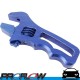 PROFLOW Blue Compact Aluminium Billet Adjustable AN Grip Spanner Wrench