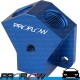 PROFLOW Blue Aluminium Billet Fuel Y Block Splitter AN -8 (AN8) In AN-6 (AN6) Out