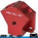 PROFLOW Red Aluminium Billet Fuel Y Block Splitter AN -8 (AN8) In AN-6 (AN6) Out