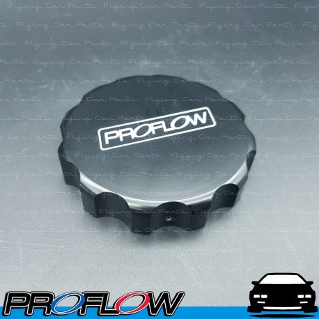 PROFLOW Black Billet Large Radiator Cap Cover