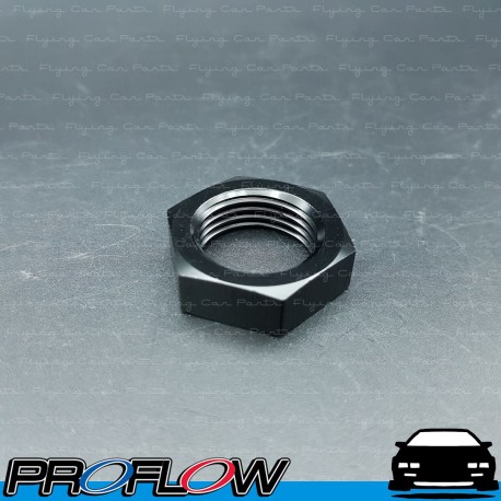 PROFLOW Black Bulkhead Nut AN -8 (AN8)