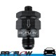 PROFLOW Black EFI Fuel Check Valve M12x1.50 To AN -6 (AN6)