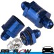 PROFLOW Blue Low Pressure Fuel Inline Check Valve AN -6 (AN6)