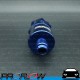 PROFLOW Premium Billet Fuel Filter 30 Micron Male AN -6 (AN6) Blue