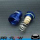 PROFLOW Premium Billet Fuel Filter 30 Micron Male AN -6 (AN6) Blue