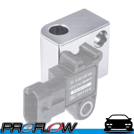 PROFLOW GM LS1 LS2 LSx MAP Sensor Relocation Block Silver