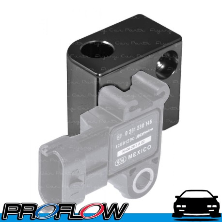 PROFLOW GM LS1 LS2 LSx MAP Sensor Relocation Block Black