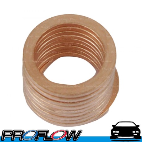 Copper Washers 11mm 10 Pack