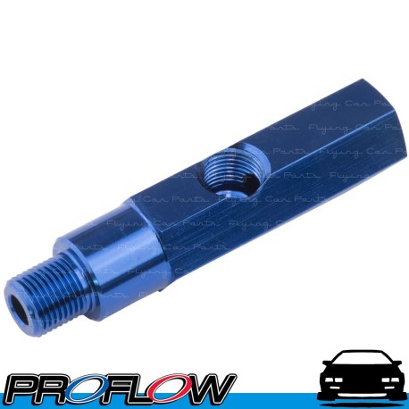 PROFLOW Oil Pressure Tee 1/4" NPT with 1/8" NPT Port On Side