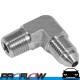 PROFLOW Stainless Steel 90 Degree Male AN -3 (AN3) To 1/8â€ NPT