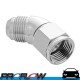 PROFLOW 45 Degree Full Flow Fitting Male To Female AN -6 (AN6) Polished