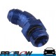 45 Degree Male Forged ORB O-Ring Boss to AN Fitting  AN -10 (AN10) Blue