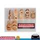 RACEWORKS Copper Washer Kit 10 of Each Size 8mm to 18mm (70pc)