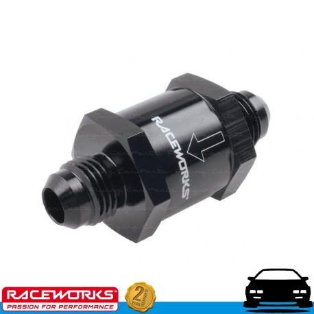 RACEWORKS Fuel Inline One Way Check Valve AN10 10AN