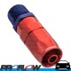 Male Fitting Straight 1/8" NPT To AN -6 (AN6) Hose Red/Blue