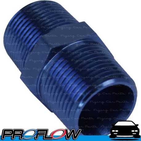 Male Coupler 3/8" NPT Blue