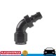 RACEWORKS Fuel Oil E85 Push Lock Hose End AN4 4AN 60deg