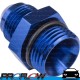  Straight Fitting AN -8 (AN8) ORB O-Ring Port Blue