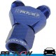 Y Block Adapter AN -10 (AN10) Female Swivel to 2 x AN -6 (AN6) Male Blue