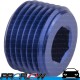 Port Socket Blanking Plug Block Off 1/2" NPT Blue