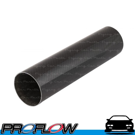 Carbon Fibre Tube 2.50" Straight 30cm Long