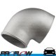 PROFLOW Cast Aluminium Reducer Elbow Intercooler Piping Tube 90deg 3" to 3.5"