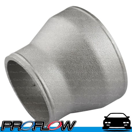 PROFLOW Cast Aluminium Reducer Intercooler Pipe Connector Straight 3" to 4"